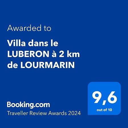 Villa Dans Le Luberon A 2 Km De Lourmarin Lauris Bagian luar foto